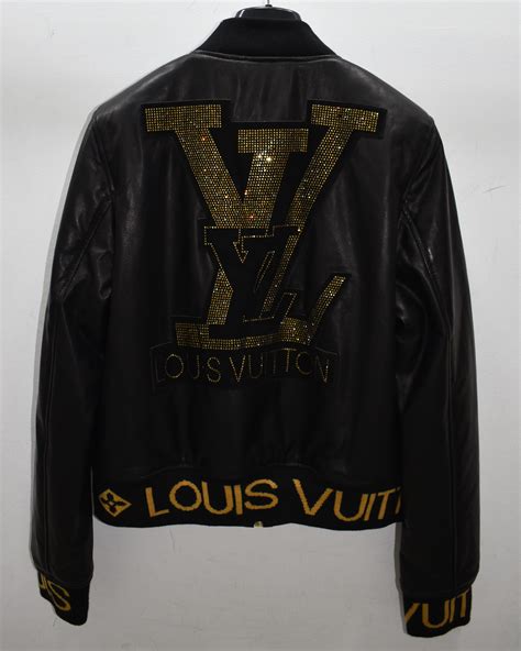 ebay louis vuitton leather jacket|Louis Vuitton ladies leather jacket.